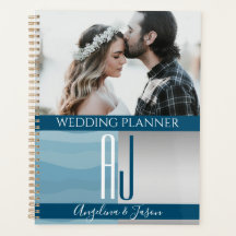 Libro de Boda Foto Azul