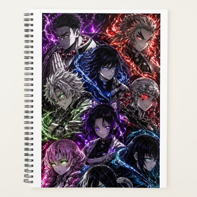 Agenda libro de cazador de demonios (Anverso)