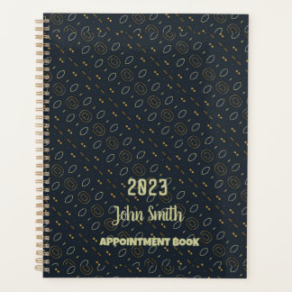 Agenda Libro de citas 2023, Gray With Gold Planner