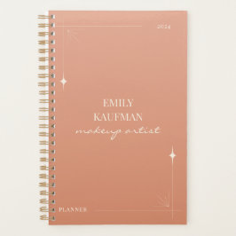Agenda Libro de citas de artistas de maquillaje personali