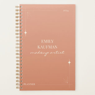 Agenda Libro de citas de artistas de maquillaje personali