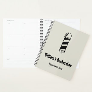 Agenda Libro de citas de la Barbershop