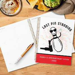 Agenda Libro de citas del tonto jugador de bolos
