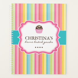 Agenda Libro de notas de la Fun Bakery
