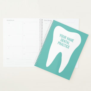 Agenda Libro de planificación de prácticas dentales con d