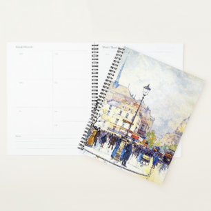 Agenda Libro de Planner de las calles impresionistas de P