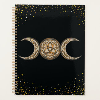 Agenda Libro de Sombras Celta Luna Triple / Triple Diosa
