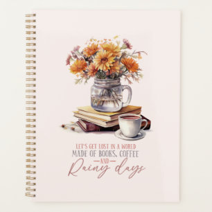 Agenda Libros, café y días lluviosos