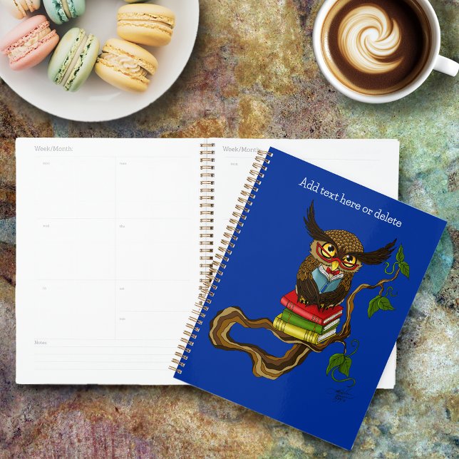 Agenda Libros De Búho Cute (Subido por el creador)