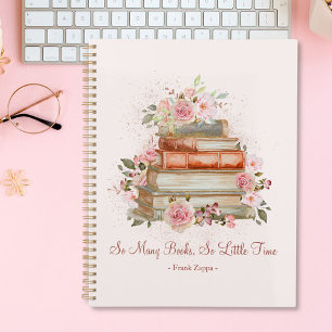 Agenda Libros de Citas Personalizadas y Rosas Rosadas Vin