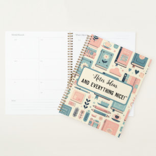 Agenda Libros personalizados y escuelas de plantas en pas
