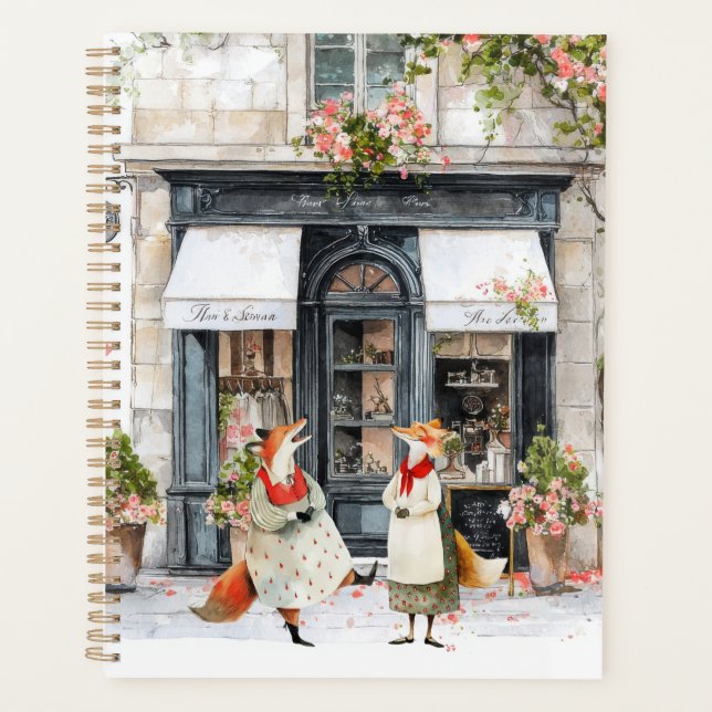 Agenda Life in Fox Town Series - Silly Jokes (Anverso)