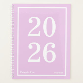 Agenda Light Amethyst Purple Big Year Large