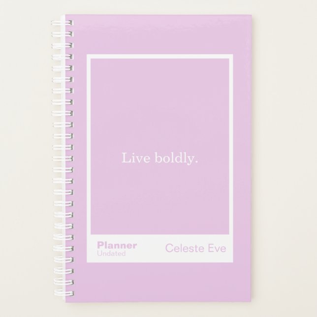 Agenda Light Amethyst Purple Block Quote Small (Anverso)