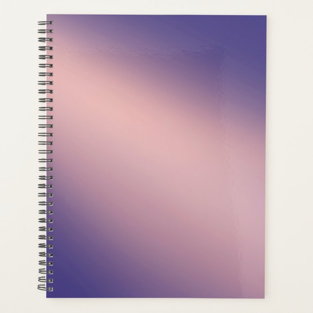 Agenda Lilac Efecto rosa de la luz de la luna (Anverso)