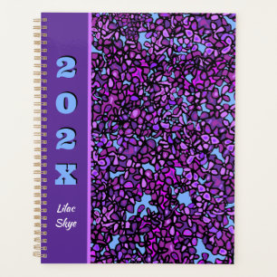 Agenda Lilac morado busca a través de ramas personalizada