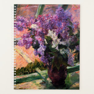 Agenda Lilacs en una ventana de Mary Cassatt