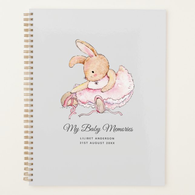 Agenda Lilibet Baby Recuerdos Journal Princess Ballerina (Anverso)