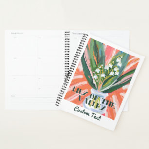 Agenda Lily of the Valley May Birth Month Flower Modern