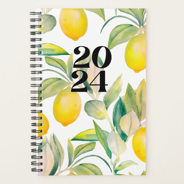 Agenda Limón de 2024 (Anverso)