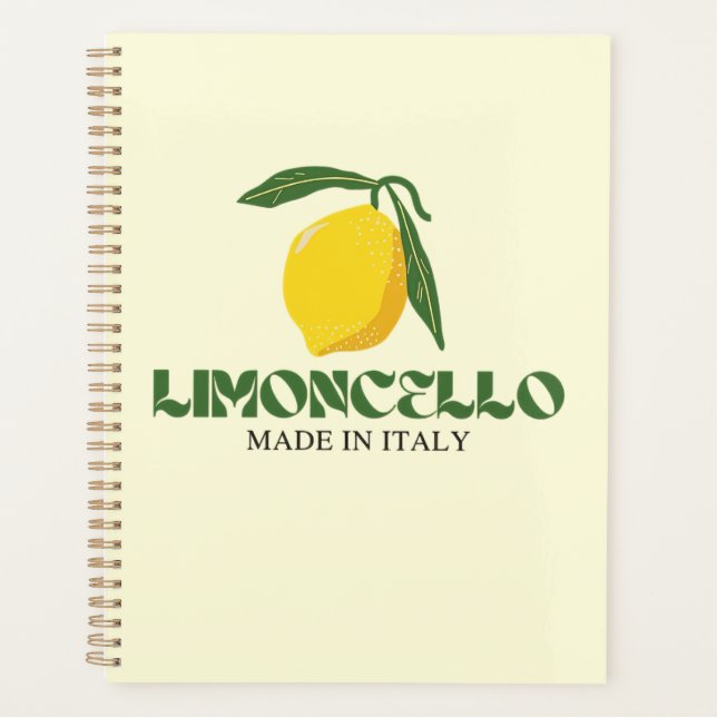 Agenda Limoncello (Anverso)