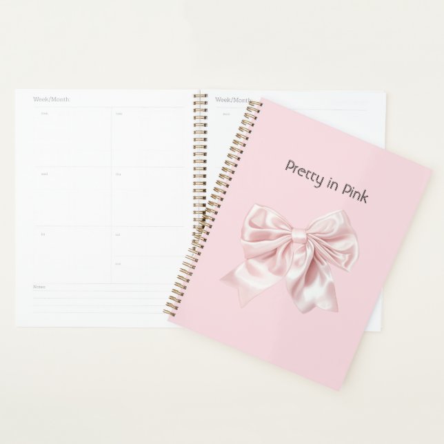Agenda Lindo lazo rosa (Demostración)