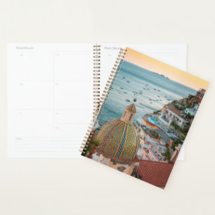 Agenda Línea costera Positano, Costa Amalfitana, Italia
