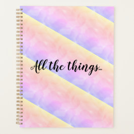 Agenda líneas de arco iris