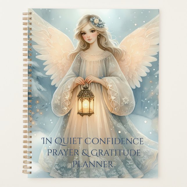 Agenda Linterna angelical celestial de invierno de gracia (Anverso)