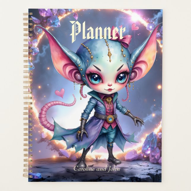 Agenda Liora – Corazón de Cristal de las Estrellas  (Anverso)