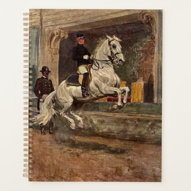 Agenda Lipizzaner Dressage Courbette Planner (Anverso)