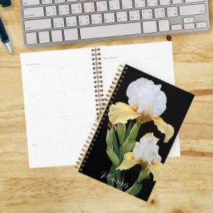 Agenda Lirios blancos y amarillos Floral