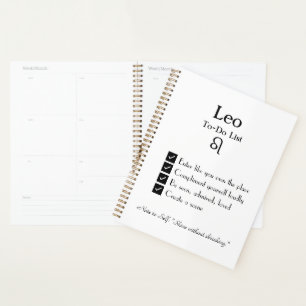 Agenda Lista de tareas pendientes de Leo