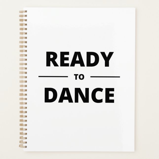AGENDA LISTO PARA BAILAR (Anverso)