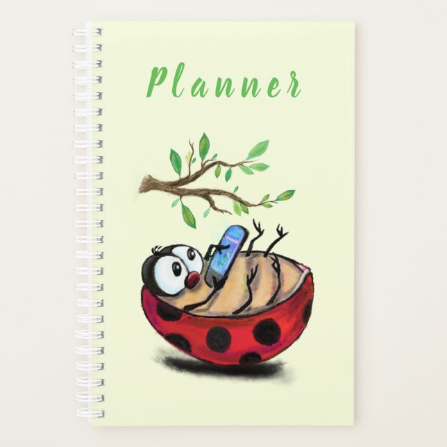 Agenda Little Ladybug with Phone Planner Spring (Anverso)