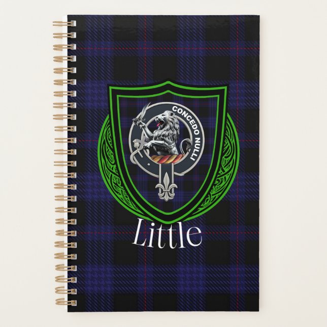 Agenda Little Scottish Clan Tartan & Crest (Anverso)