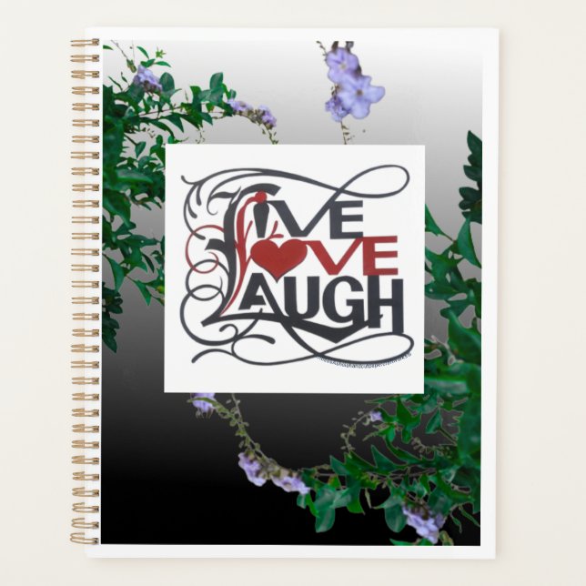 Agenda LIVE LOVE LAUGH Spiral (Anverso)