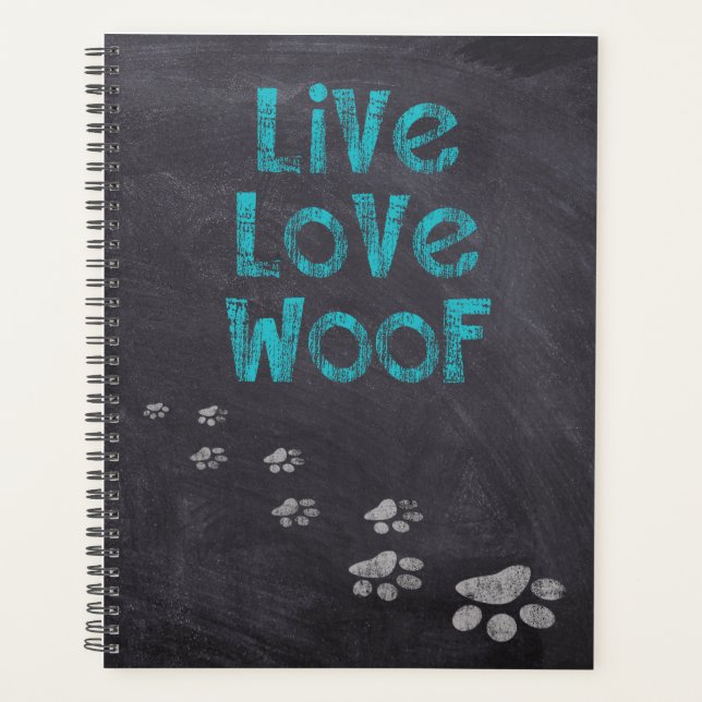 Agenda Live Love Woof Dog Lover (Anverso)