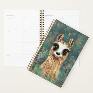 Agenda Llama de bebé curiosa - Cuta -