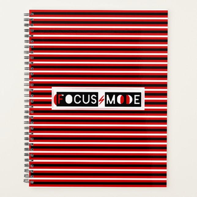 Agenda Llavero Acrílico de Modo de Enfoque (Anverso)