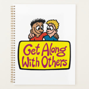 Agenda Llevarse Bien Con Otros Amigos Bondad y Unidad