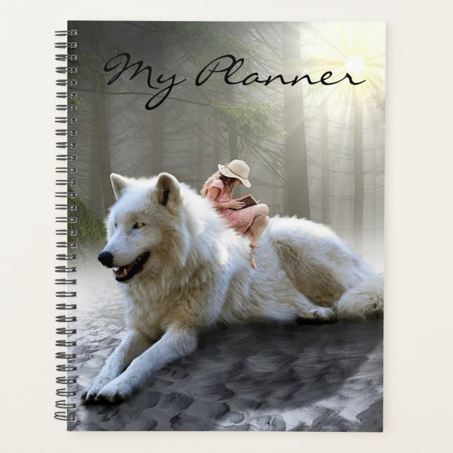 Agenda Lobo blanco (Anverso)