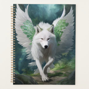 Agenda Lobo blanco con alas