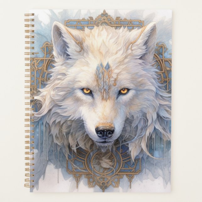Agenda Lobo blanco nativo (Anverso)