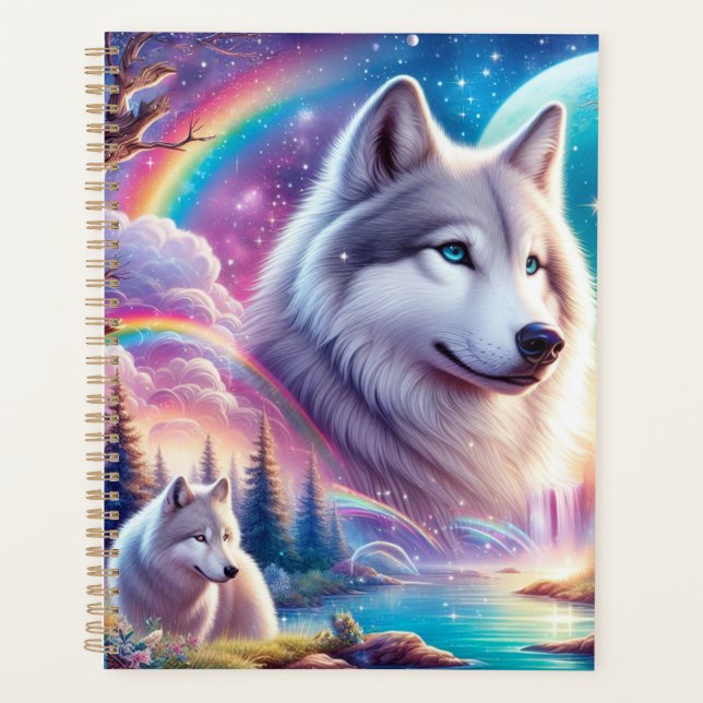Agenda Lobos y arbustos (Anverso)