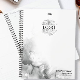 Agenda Logo Black White Business 2026 Planner