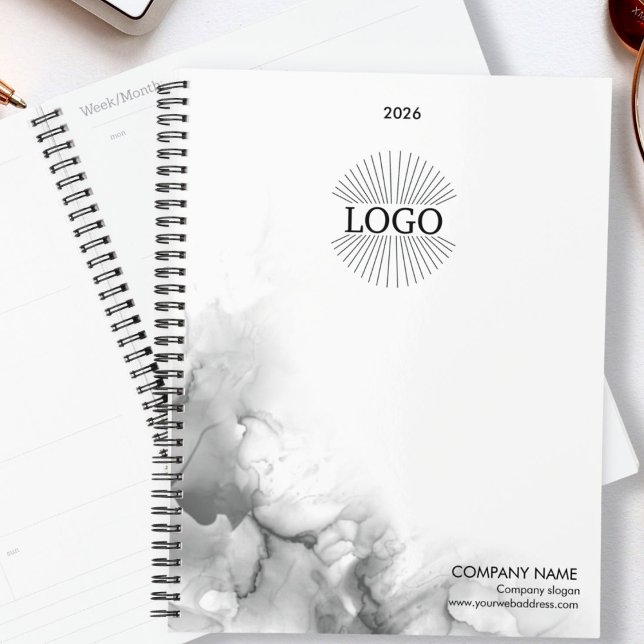Agenda Logo Black White Business 2026 Planner (Subido por el creador)