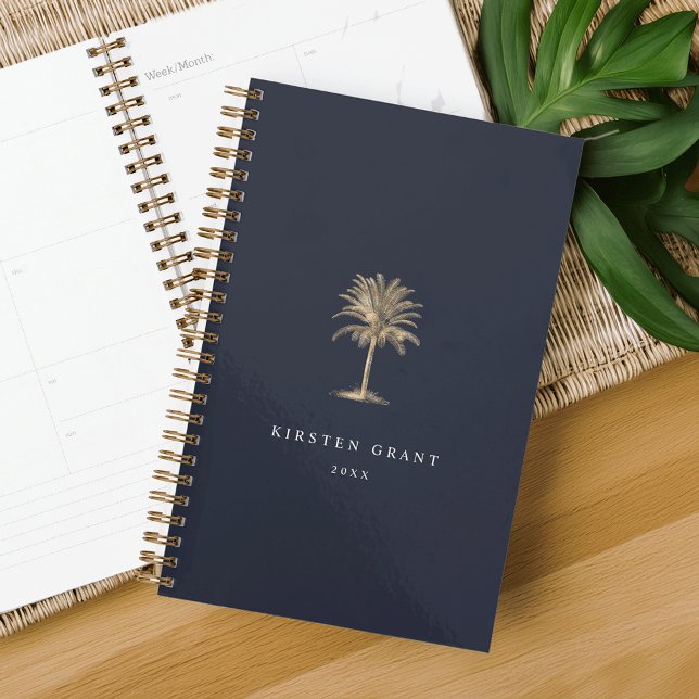 Agenda Logo de Faux Gold Palm Tree (Subido por el creador)
