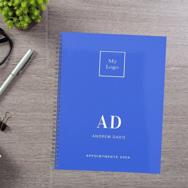 Agenda Logo del negocio de las iniciales del monograma az (Subido por el creador)