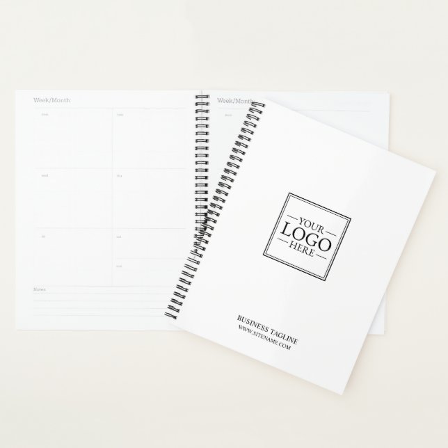 Agenda Logotipo comercial de personalizado con texto Pers (Demostración)